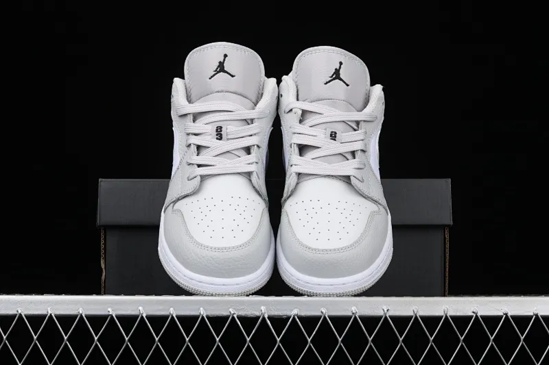 All categories Air Jordan Jordan series basketball shoes Air Jordan 1 Low G version pure original Air Jordan 1 Low GS AJ1 Joe 1 low-top white gray camouflage low-top basketball shoes DD3234-100